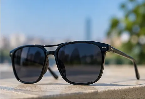 عدسی دودی ساده برای تعویض شیشه عینک دودی