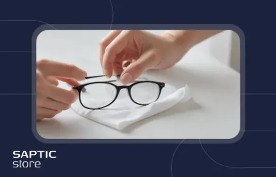نحوه تمیز کردن شیشه عینک با چند ترفند ساده