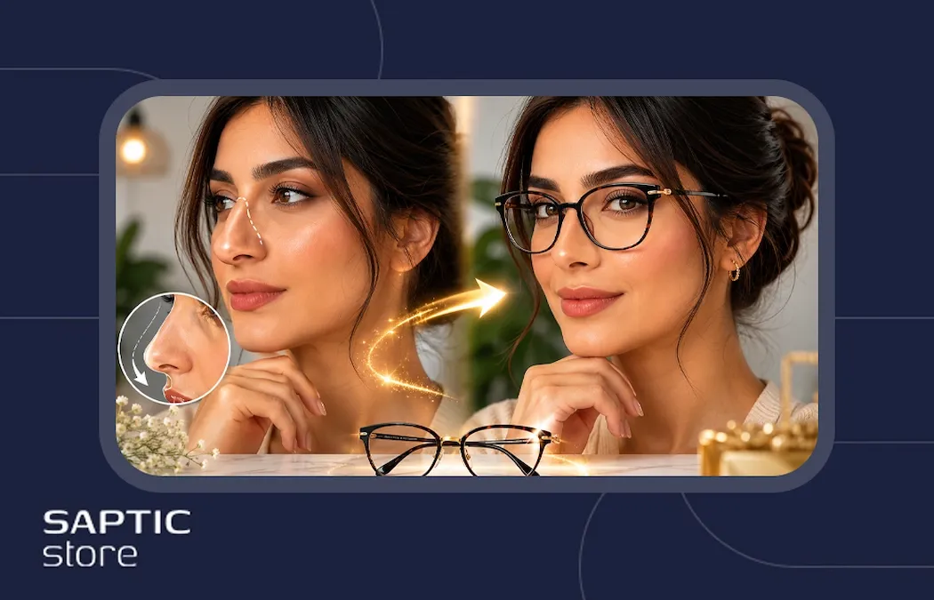معجزه عینک برای بینی بزرگ ؛ راز چهره ای بی نقص!