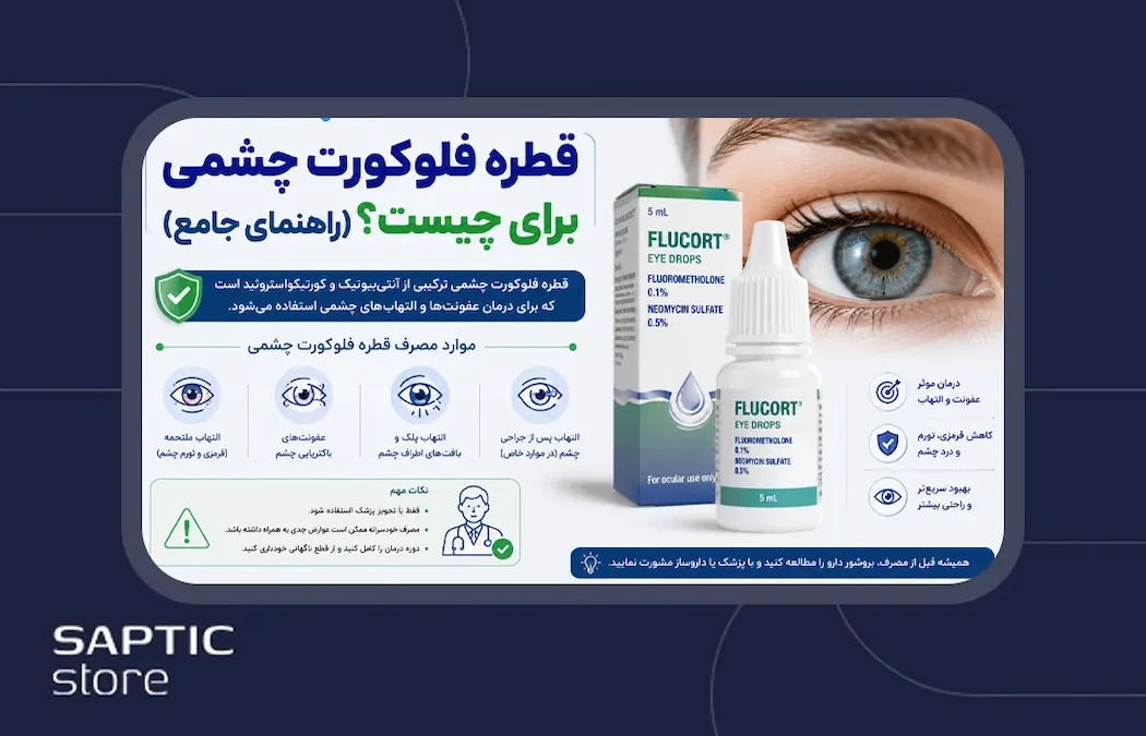 قطره فلوکورت چشمی برای چیست؟ (راهنمای جامع)