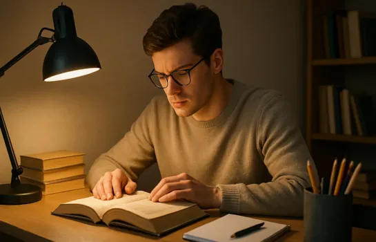 راهنمای کامل انتخاب بهترین نور برای مطالعه