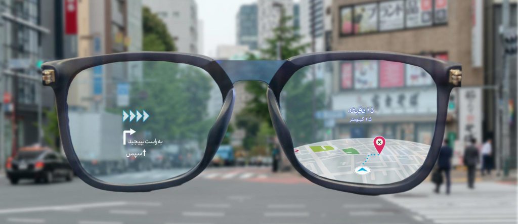 صاپتیک استور عینک هوشمند فیسبوک