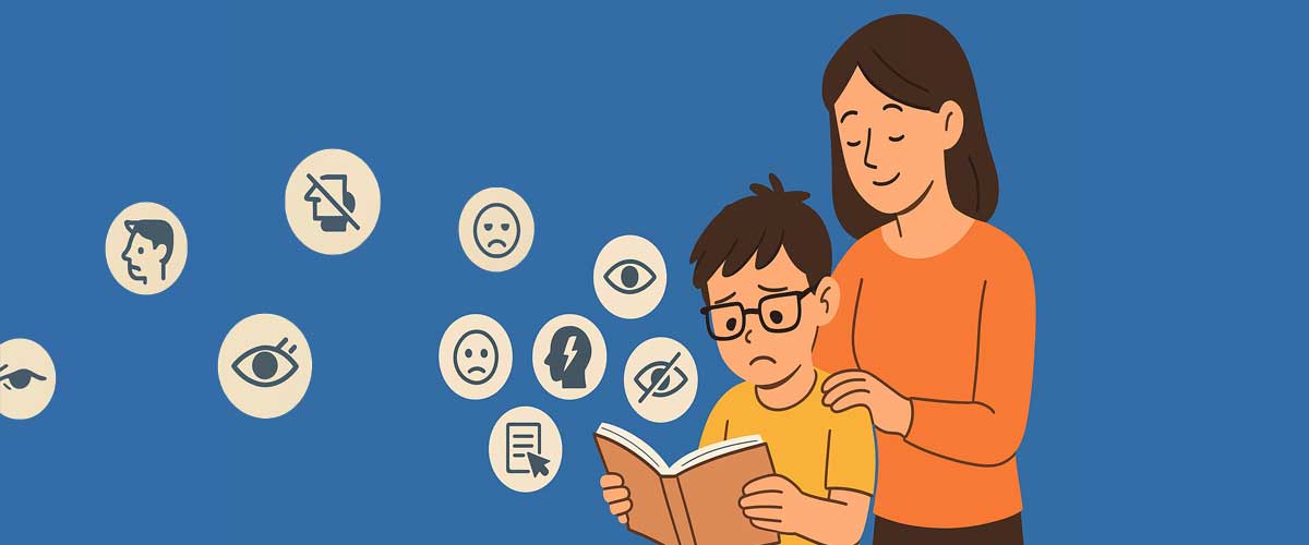 عینک مطالعه برای کودکان